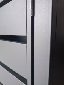 Zabudowa, Obudowa kosza na śmieci 4x240L metalowa STEELMAN antracyt+GRATIS
