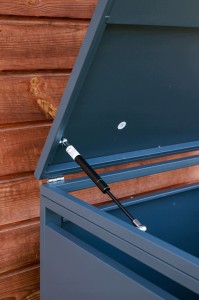 Zabudowa, Obudowa kosza na śmieci 2x240L metalowa STEELMAN złoty dąb